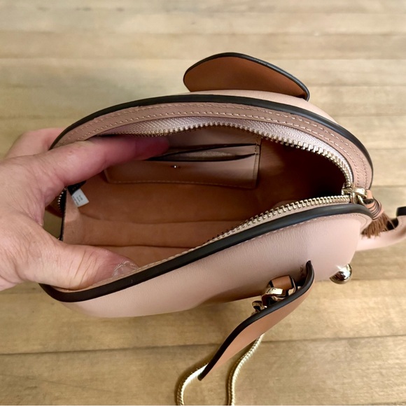 Kate Spade Pink Leather Elephant Crossbody Bag Purse - Picture 11 of 12